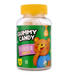 Butelka Pectin Gummy Bears, Multivitamin Gummies Children&#39;s Multi Color