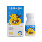 Chiny Oryginalny smak Tabletki wapnia do żucia / suplement wapnia dla dzieci Okrągły kształt firma