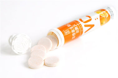 Multiwitaminowe tabletki musujące Orange Flavour z odpornością na minerały